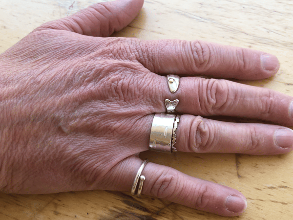 Picture for Jewelry Metalsmithing: Textured Silver Ring Band