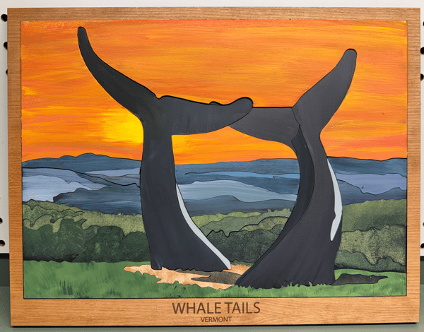 Course Vermont Peaks Paint on Wood with Kara Janaro image 5