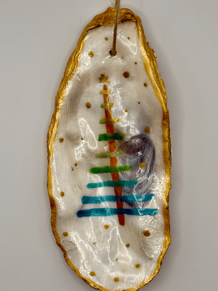 Course Shell Tree Ornaments image 1