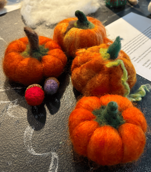 Course Needle-Felted Pumpkins image 2