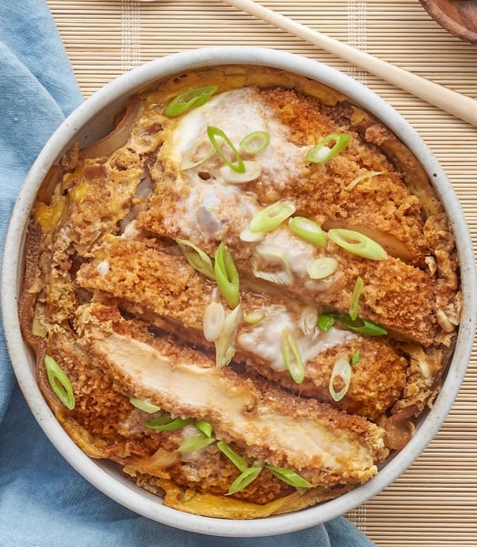 Picture for Izakaya Comfort: Crispy Pork Katsudon & Tofu Miso Soup
