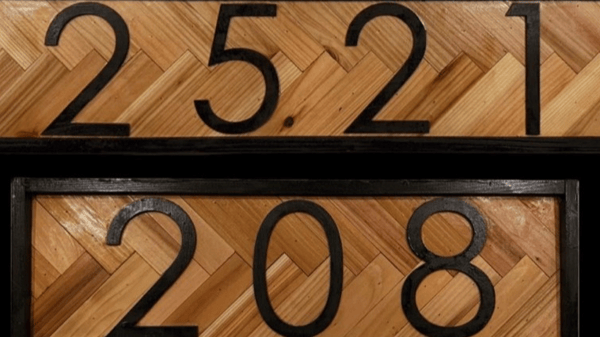 Picture for: Build a Custom Wood Address Number Sign