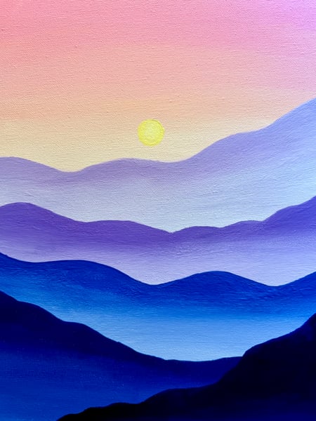 Picture for Misty Mountains Paint Night