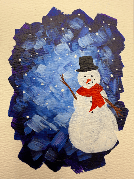 Course Painted Holiday Cards image 2