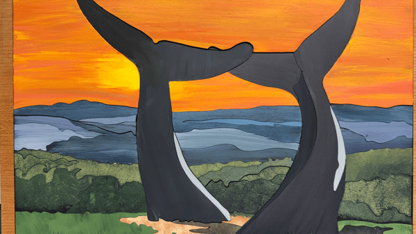 Course Paint on Wood- Vermont Peaks and Iconic Landmarks image 3