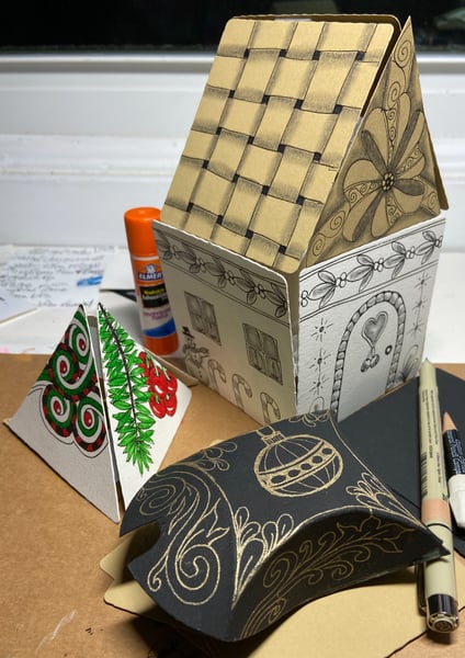 Course Crafting Holiday Magic: 3D Paper Ornaments image 1
