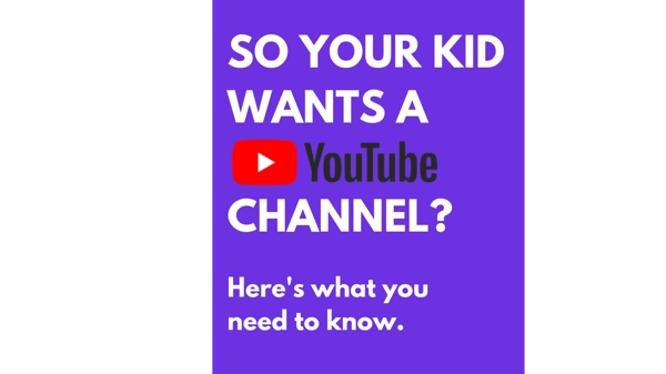 Course My Kid Wants To Be a YouTuber - Help! image 1