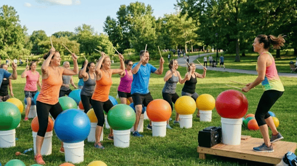 Picture for Summer Cardio Beats!      (Cardio Drumming Outside)