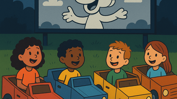 Picture for: Drive-In Movie Night: Build Your Own Cardboard Car