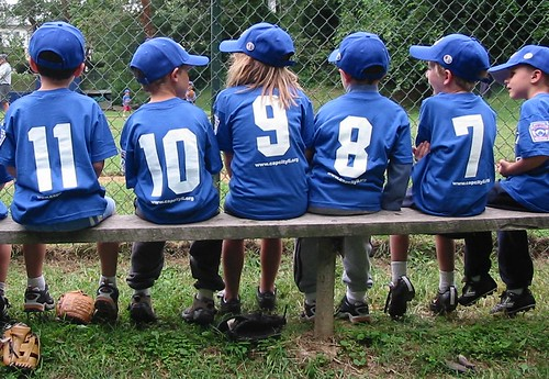 Picture for Parks and Rec Minor League Baseball Ages 6-7