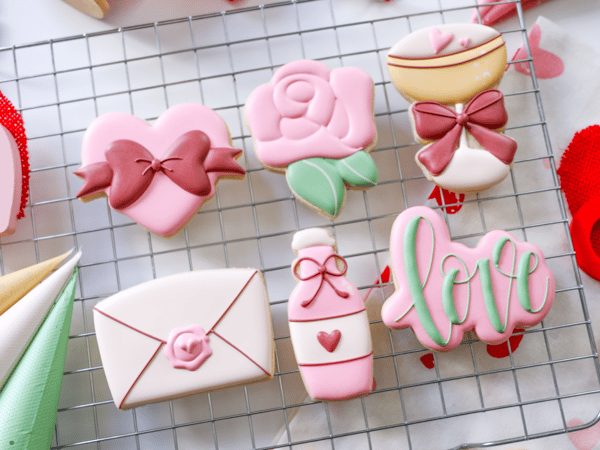Picture for Valentine's Love Letters Cookie Decorating