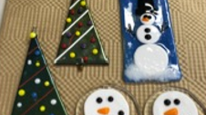 Course Fused Glass Holiday Ornaments image 1