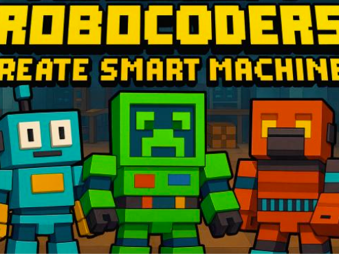 Picture for Minecraft RoboCoders: Create Smart Machines! | grades 1-4