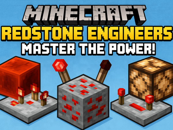Picture for Minecraft Redstone Engineers: Master the Power! | grades 1-4