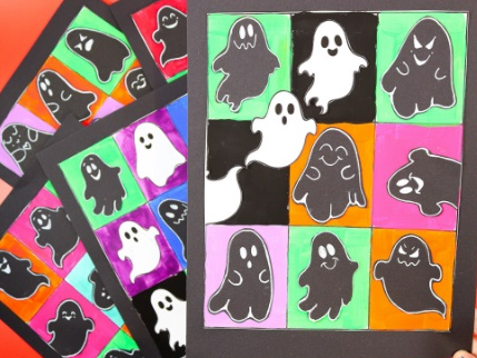 Picture for: Andy Warhol Pop Art Ghost
