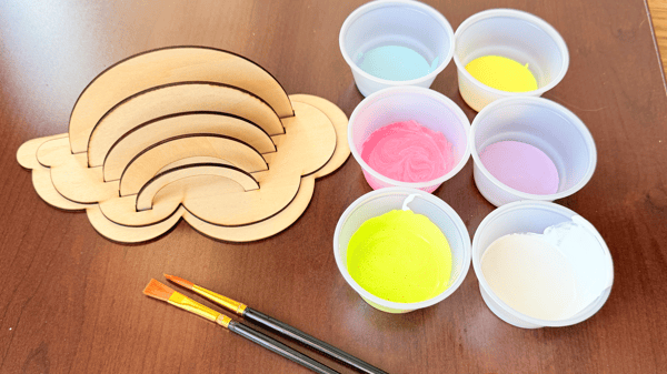 Picture for: 3D Pastel Rainbow Grab and Go Paint Kit