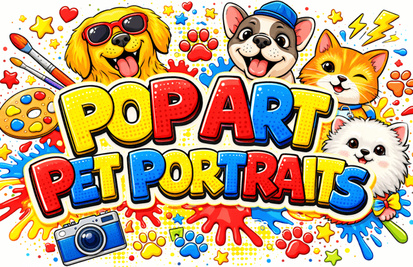Course Pop Art Pet Portraits image 1