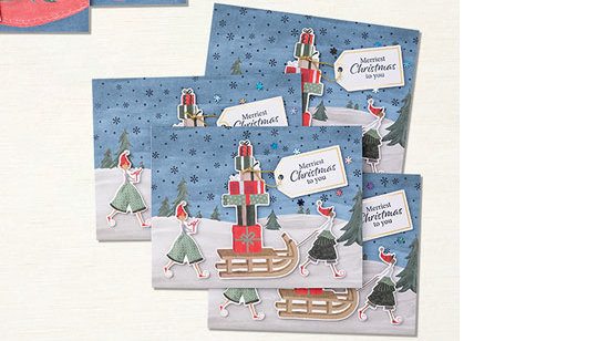 Course Christmas Whimsy Card Making Class image 2