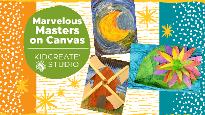 Picture for: Marvelous Masters on Canvas with Kidcreate Studio