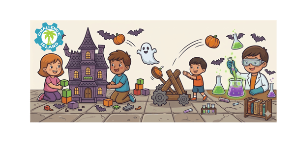 Course STEAM Halloween Kids Night Out - "Ghosts in Action" image 1