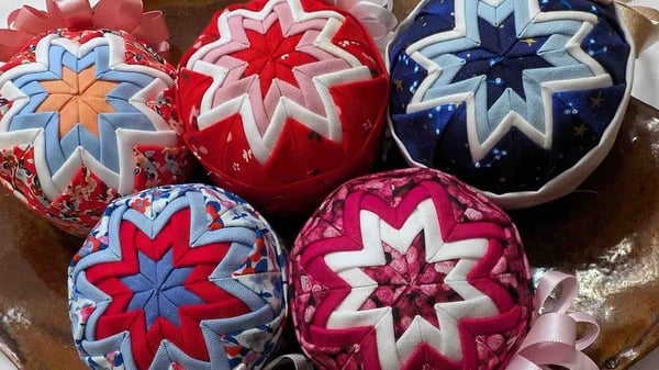 Picture for: Quilted Fabric Ornaments