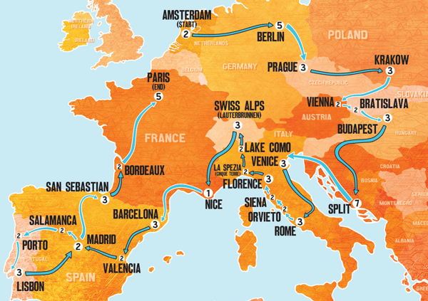 Course Travel Smart to Europe image 1