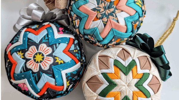 Image for Quilted Fabric Ornaments