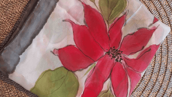 Picture for: Hand-Painted Chiffon Scarf