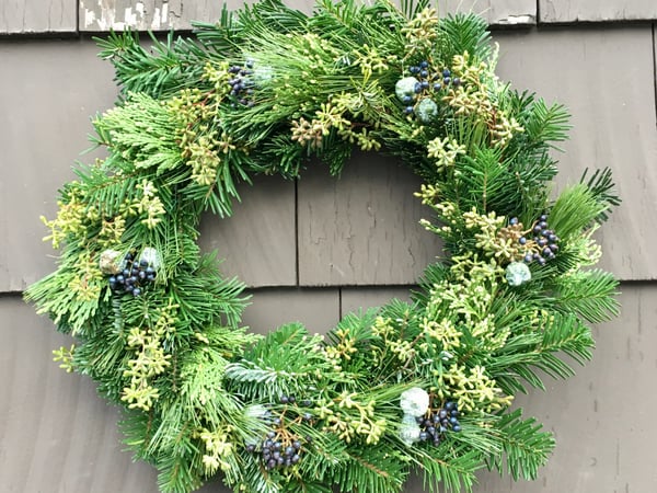 Picture for: Handcrafted Evergreen Wreath