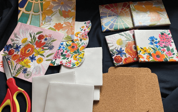 Picture for: Tile Transformations: Making Crafty Coasters Together