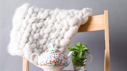 Picture for: Knit a Jumbo Chunky Throw Blanket