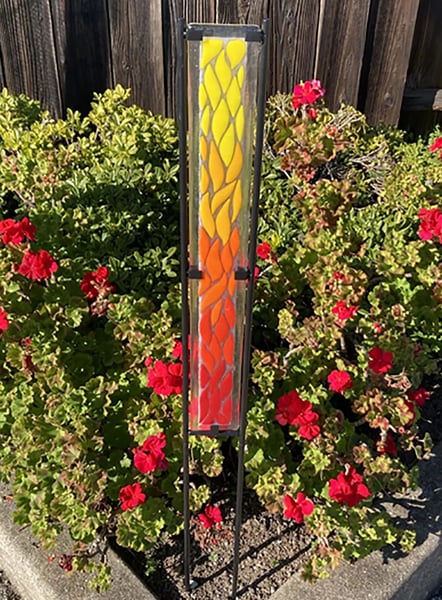 Picture for: Fused Glass Garden Installation