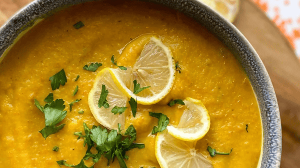 Course Middle Eastern Mezze & Lentil Soup image 2