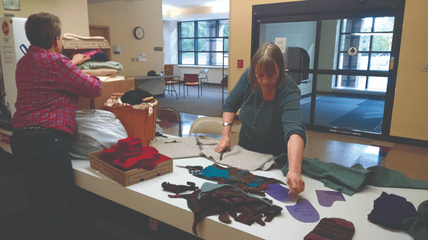 Course Community Sweater Mitten Project to Benefit Saline Area Social Services image 1