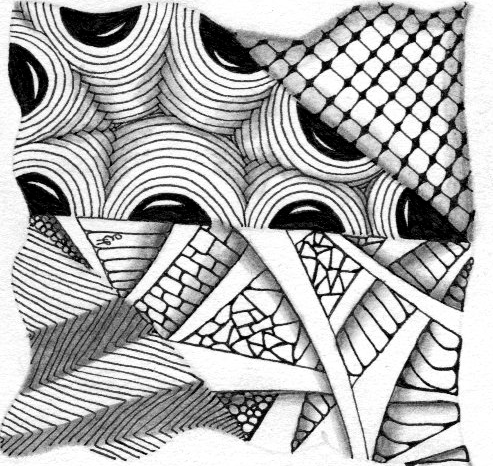 Course Zentangle Pattern Drawing image 1