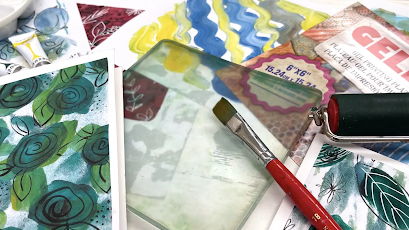 Image for Monoprinting / Gelli Printing