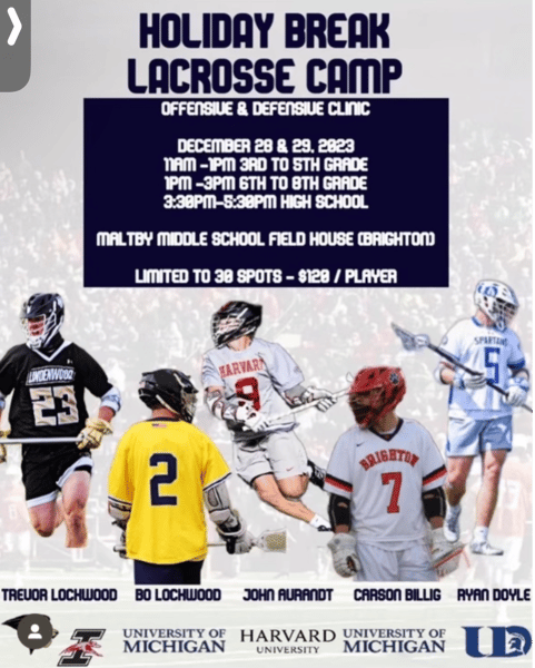 Course BARC Holiday Break Lacrosse Camp image 1