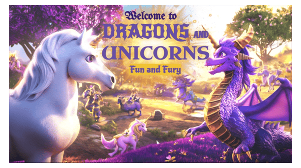 Picture for: {YEL!} Video Game Design - Dragons and Unicorns