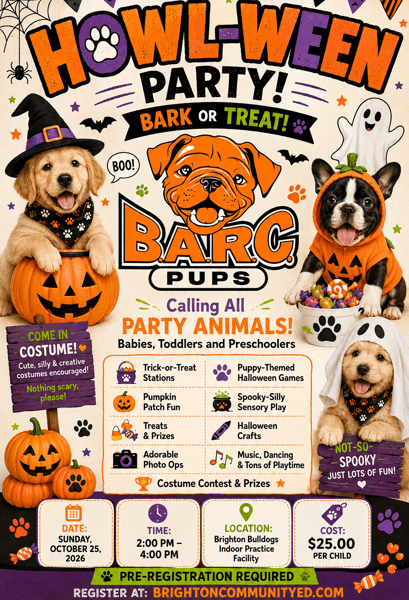 Course BARC Pups HOWL- WEEN Party! image 1