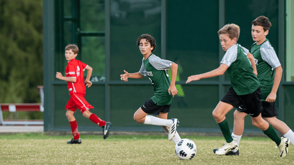 boys' soccer players