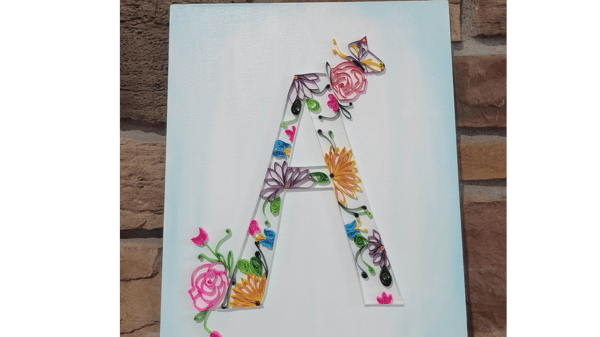 Picture for Paper Quilling Monogram (grades 6-8) - NEW