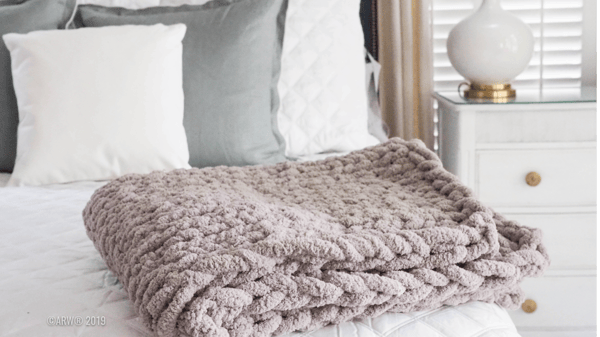 Course Chunky Knit Blanket Workshop - NEW image 2