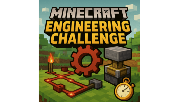 Picture for: Minecraft Engineering Challenge (completed grades 5-8) - NEW