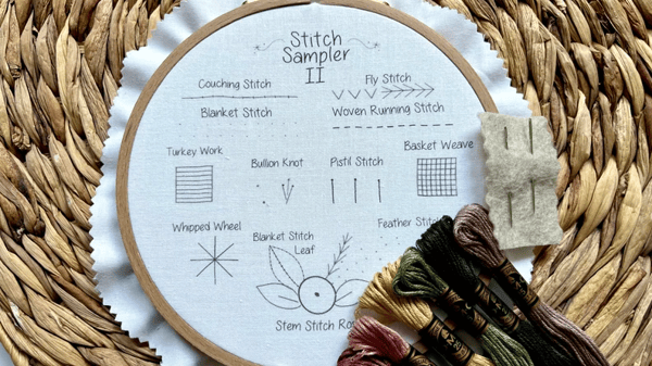 Course Intermediate Embroidery - NEW image 1