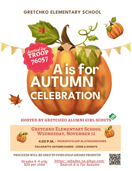 Image for A is for Autumn Celebration