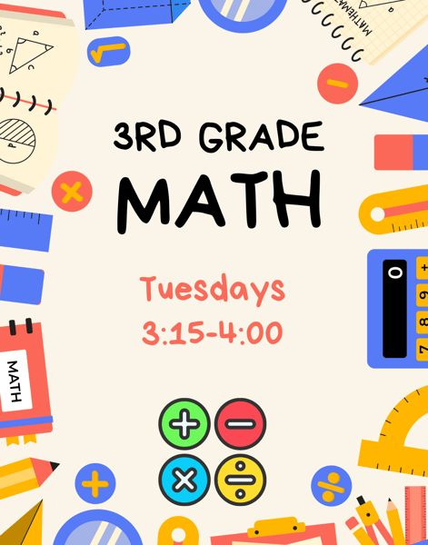 Picture for: Third Grade Math Tutoring