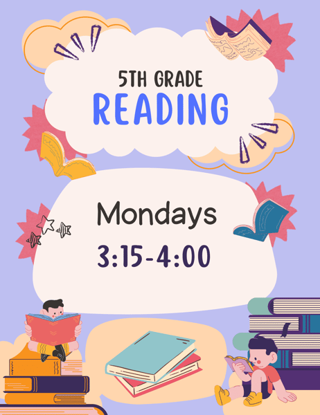Picture for: Fifth Grade Reading Tutoring