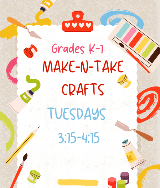 Image for Make N Take Crafts K-1