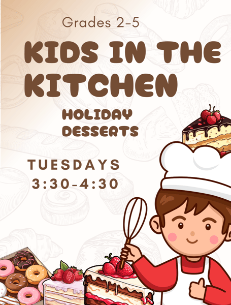 Image for Kids in the Kitchen: Holiday Desserts