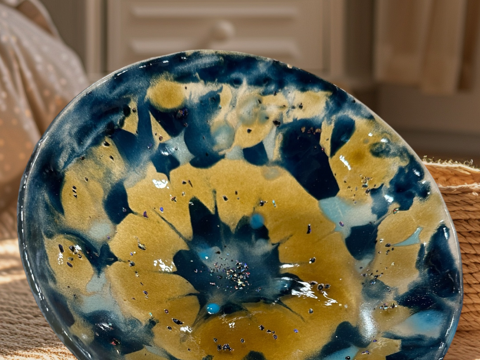 Picture for: Fused Glass Slurry Bowl: Adult (Age 12+ w/Adult)